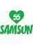 Kalpli 55 Samsun Araba Sticker 17X17 cm Yeşil 1