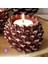 6cm Kozalak Tealight Mumluk Silikon Kalıp K-402 4