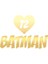 Kalpli 72 Batman Araba Sticker 17X17 cm Gold 1
