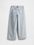 Kız Çocuk Açık Mavi Wide Leg Jean Pantolon 3