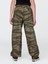 Kız Çocuk Siyah Baskılı Poplin Baggy Jogger Pantolon 4