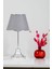 Valerie Krom Metal Abajur Gri 1