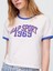 Kadın Beyaz Gap Logo T-Shirt 3