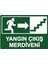Yangın Çıkış Merdiveni Uyarı Levhası Dekota 25X35 cm 1