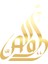 Allah Araba Sticker 17X17 cm Gold 1