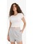 Regular Fit Beli Lastikli Basic Düz 2'li Şort F5592AX25SM 3