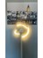 Rgb Modern LED Lambader Dim Edilebilir Oturma Odası Çalışma Odası Beyaz Renk 4