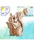 Ahşap Maket Puzzle Oyuncaklar Anaokulu Aktiviteleri Mini El Yapımı 3D Üç Boyutlu Puzzle (Yurt Dışından) 1