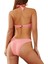 Yaz Yeni Sırtı Açık Bikini Üç Parçalı Mayo Uzun Tül Etek Baskılı Mayo (Yurt Dışından) 4