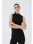 Balıkçı Yaka Sıfır Kol Kadın Body T-Shirt 2045 1