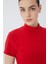 Balıkçı Yaka Kısa Kol Kadın Body T-Shirt 2046 3