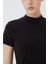 Balıkçı Yaka Kısa Kol Kadın Body T-Shirt 2046 3