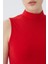 Balıkçı Yaka Sıfır Kol Kadın Body T-Shirt 2045 3