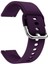 Samsung Galaxy Watch Active2 44MM Uyumlu 20MM Silikon Kordon Mor 1