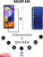 Samsung A30 6d Tam Kaplayan Ekran Koruyucu ve Şeffaf Kılıf 2li Avantajlı Paket 1