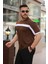 Erkek Şerit Detaylı Kısa Kollu T-Shirt 2