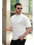 Erkek Basic Oversize Double Face Kumaş Kısa Kollu Tshirt 1