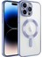 iPhone 14 Pro Max Kılıf Kenarları Renkli ve Magsafe Halkalı Şık Auraq Premium Silikon Şeffaf 1