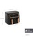 Air Pro Cook Duo Copper Ev Yemeği Xxxl 4+4 Litre Airfryer Copper 8 Kişilik 2