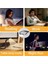 Çift LED Boyun Okuma Lambası, Yatak Kitap Işığı, Şarjlı, Ayarlanabilir Parlaklık Masa Lambası, Bükülebilir Kollara, 3 Farklı Renk Modu, Bakım, Onarım, Gece Koşusu, Yürüyüş, Örgü (Yüzyıl Ortası Modern) 2