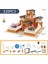 320PCS Mason Üç Boyutlu Mimari Kırmızı Mini Tuğla El Yapımı Ev Villa Model Oyuncak (Yurt Dışından) 1