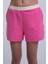 Kadın Pembe Şort - Rahat Bel Lastikli, Günlük ve Spor Kullanıma Uygun 5