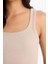 Yeni Sezon Slim Fit Dar Kesim Basic Düz Yuvarlak Yaka Fitilli Kaşkorse Atlet 4