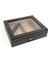 Vip Camlı Puro Saklama Kutusu/humidor - Kahverengi 2