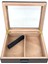 Vip Camlı Puro Saklama Kutusu/humidor - Kahverengi 3