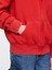 Erkek Çocuk Kırmızı Fermuarlı Kapüşonlu Sweatshirt 3