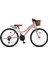 Retro Classic 24 Jant 21 Vites - Vintage Bisiklet Pembe 1