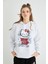 Lisanslı Baskılı Kapüşonlu Kalın Sweatshirt 1