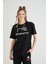 Lisanslı Baskılı Basic T-Shirt Relaxed Kalıp Pamuk 2