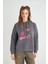 Lisanslı Baskılı Kapüşonlu Sweatshirt 1