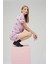 Lisanslı Düğmeli Pembe Kısa Kollu Pijama Takım 2