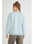 Lisanslı Baskılı Fit Yeşil Sweatshirt 4