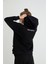 Lisanslı Baskılı 3D Kapüşonlu Kalın Sweatshirt 2