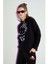Lisanslı Baskılı 3D Kapüşonlu Kalın Sweatshirt 3