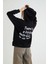 Lisanslı Baskılı Kapüşonlu Kalın Sweatshirt 4