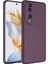 Huawei Honor 90 Kılıf Kamera Korumalı Lansman Kadife Iç Yüzeyli (Şık Tasarım) Silikon Kapak 1
