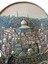 Vintage Jerusalem Temalı El Boyama Duvar Panosu & 18 cm 2