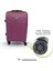 Tartılı Scavel Violet 3 Lü Valiz Seti 3