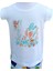 Kız Çocuk T-Shirt Fulya Baskılı Ekru 7