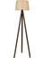 LM-65214-1E Eskitme Kaplama Lambader E27 Ahşap Kumaş 40CM 6