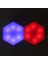 Multicolor Rgb Hexagon Altıgen LED Işık 2