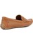 Kadın Taba Deri Loafer 5