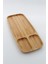 Bambu Bölmeli Sunum Tabağı 38x16x2 Cm 1