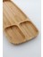 Bambu Bölmeli Sunum Tabağı 38x16x2 Cm 2