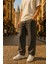 Baggy Siyah Renk Rahat Kesim Erkek Jeans Pantolon 2