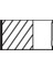 Mahle 00106N0 Segman 91.40 mm (-0.50) M 111 970 1